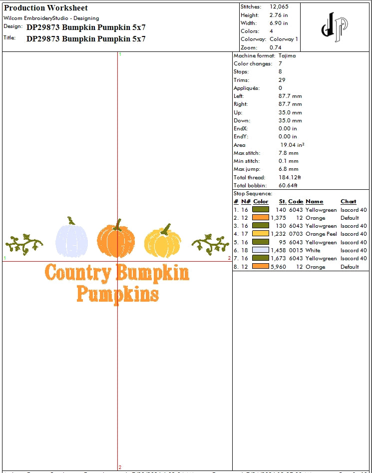 Bumpkin Pumpkin