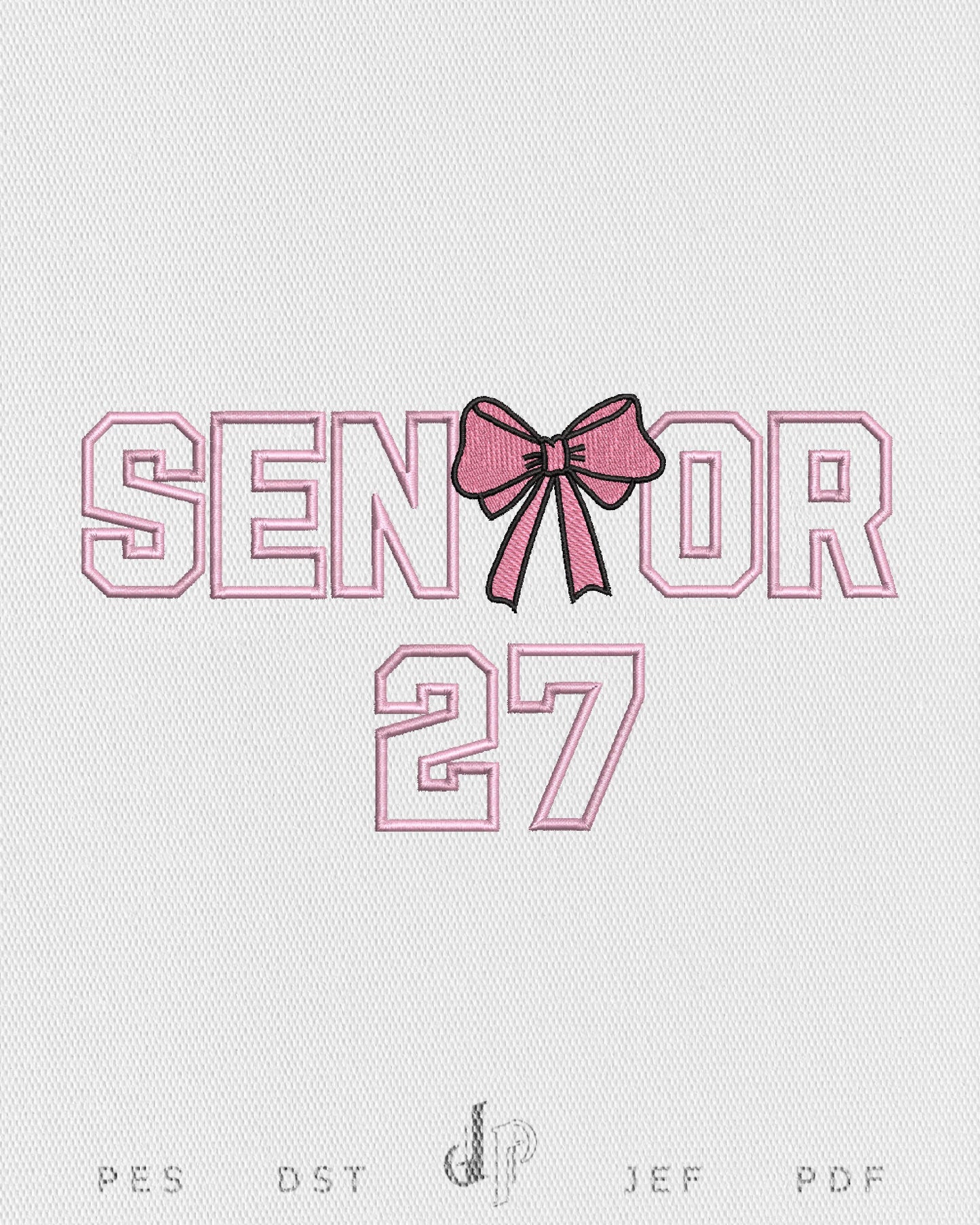 Senior Bow Applique