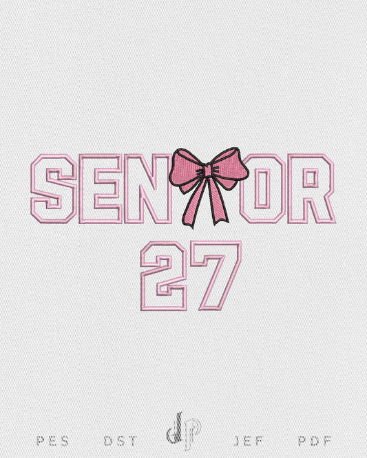 Senior Bow Applique