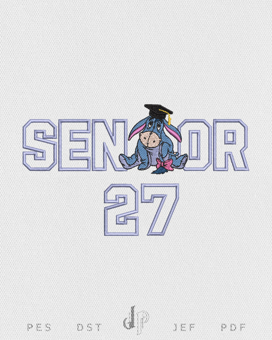 Senior Eeyore Applique 27