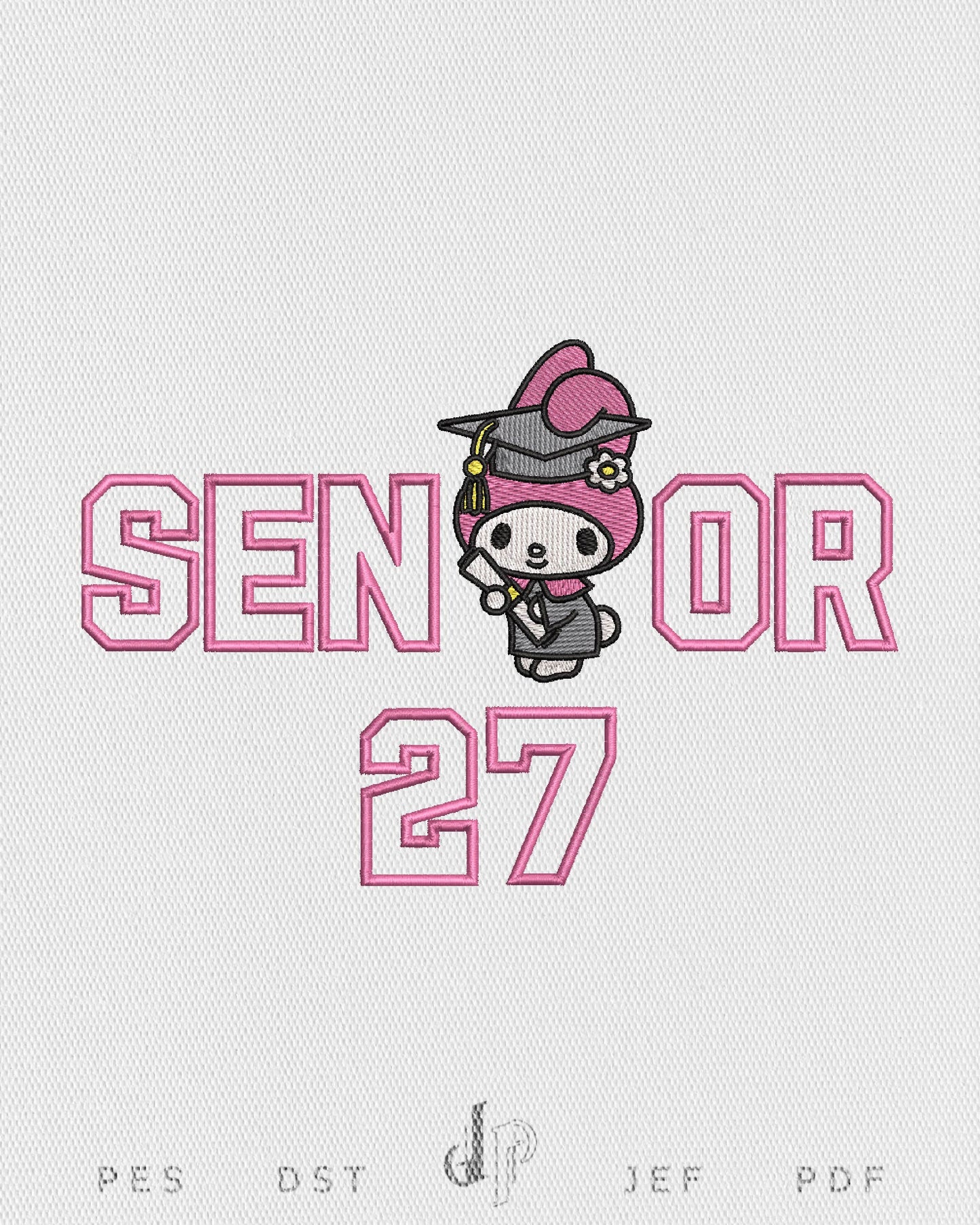 Senior Melody Applique 27