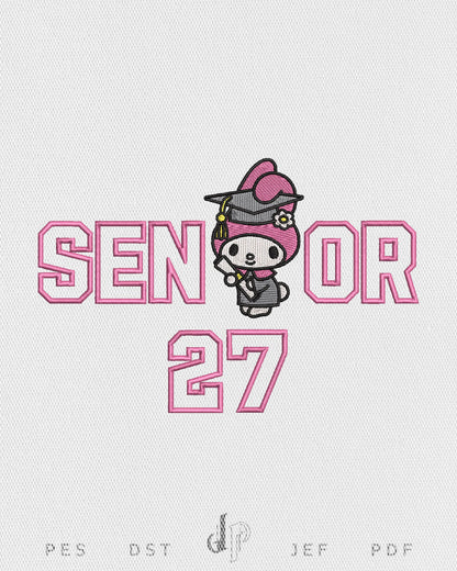 Senior Melody Applique 27