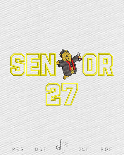 Senior Pooh Applique 27
