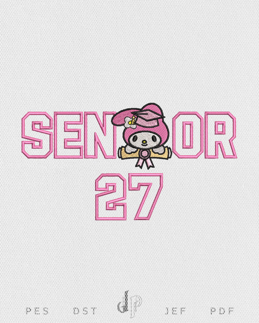 Senior Melody Applique 27