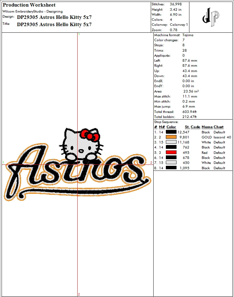 Astros Hello Kitty