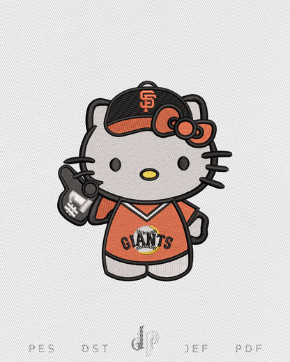 Hello Kitty SF Giants