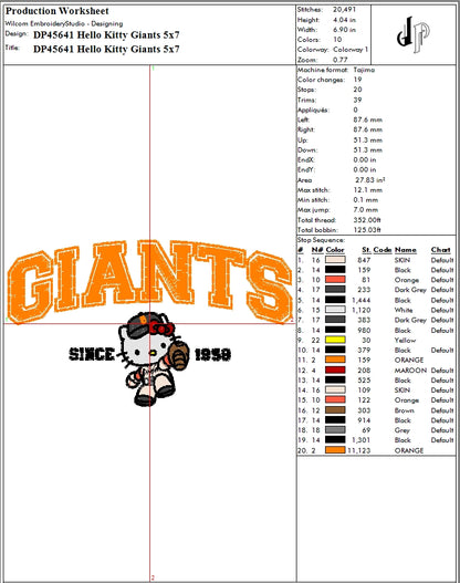 Hello Kitty Giants