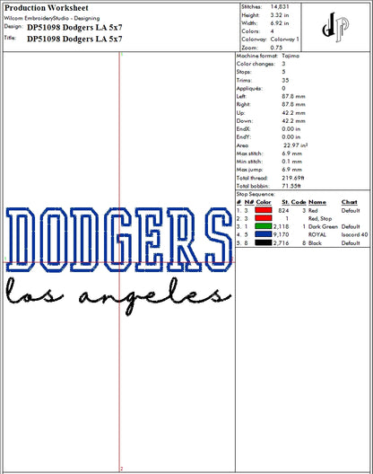 Dodgers LA