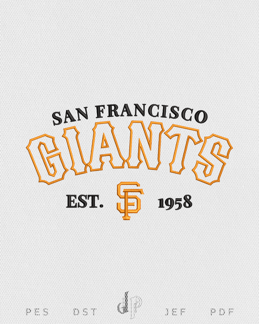 SF Giants Applique