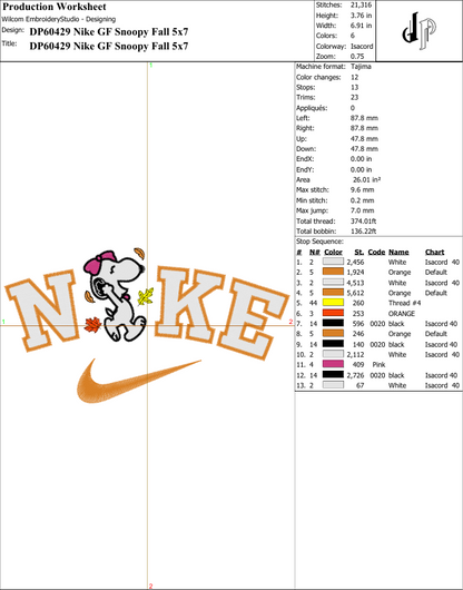 Nike Fifi Fall