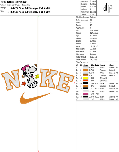 Nike Fifi Fall