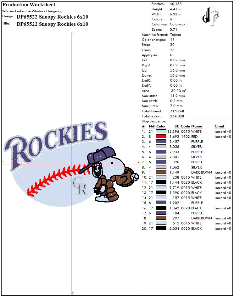 Snoopy Rockies