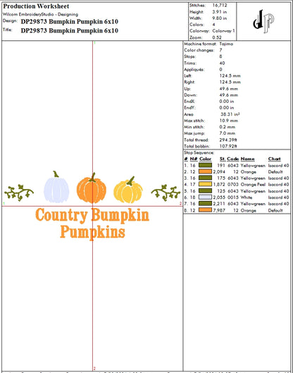 Bumpkin Pumpkin
