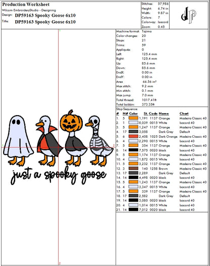 Spooky Goose