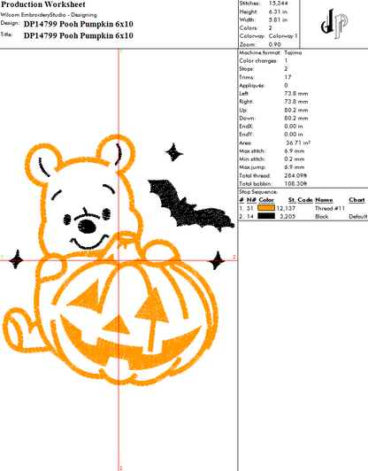 Pooh Pumpkin