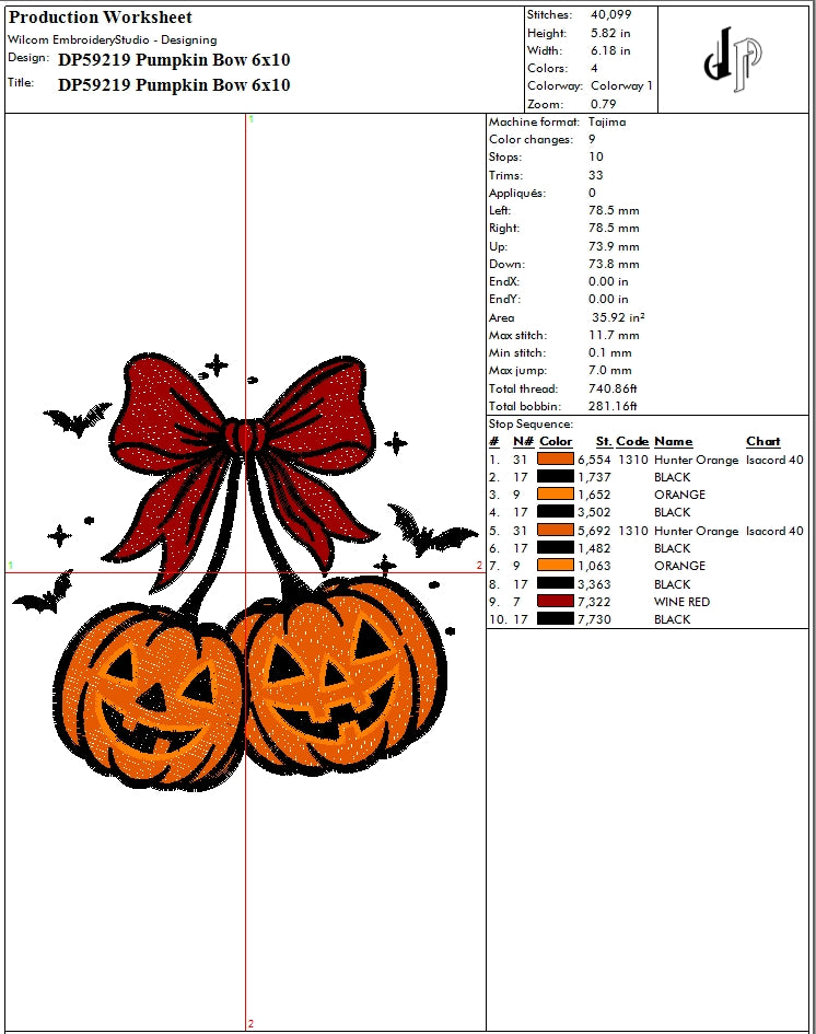 Pumpkin Bow