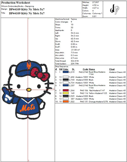 Kitty Ny Mets