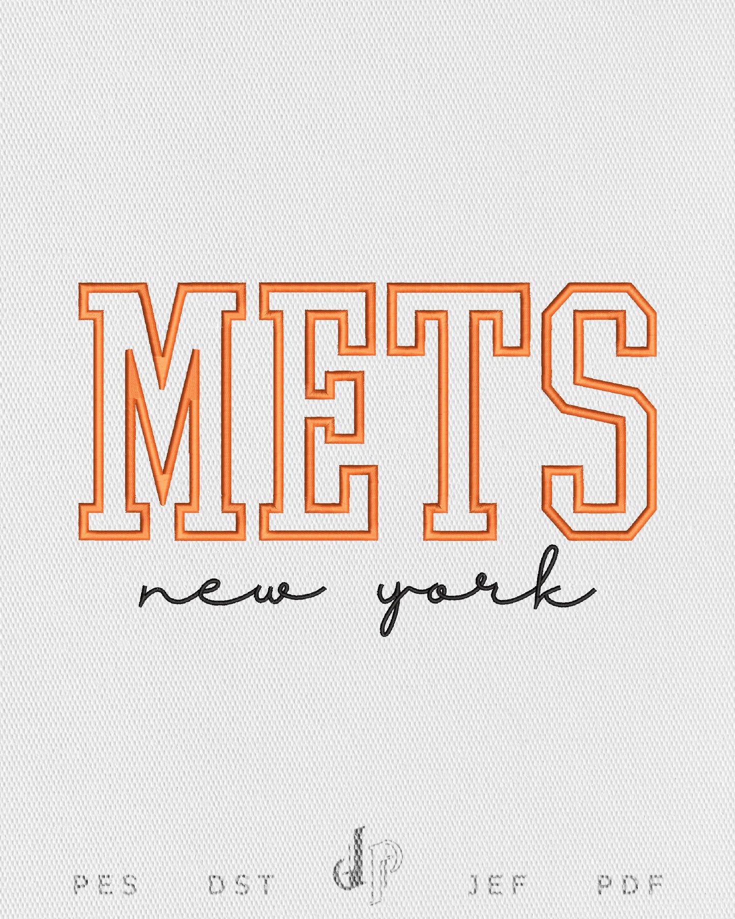 NY Mets Applique