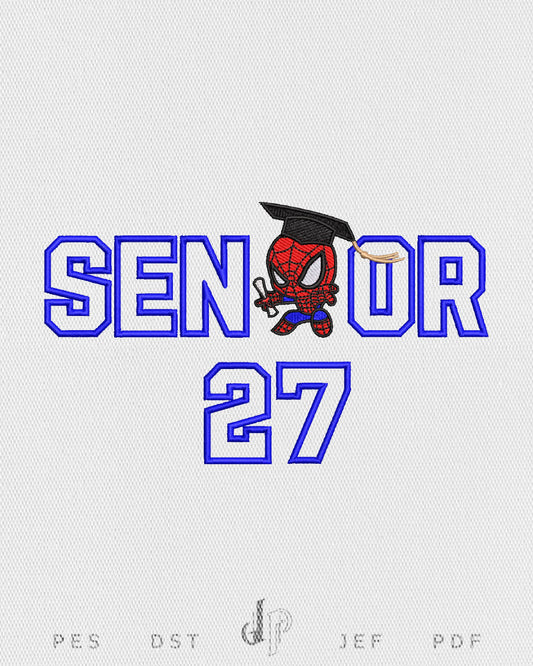 Senior Spiderman Applique 27