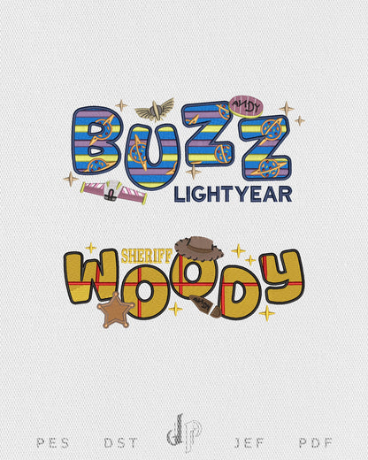 Buzz Lightyear x Woody