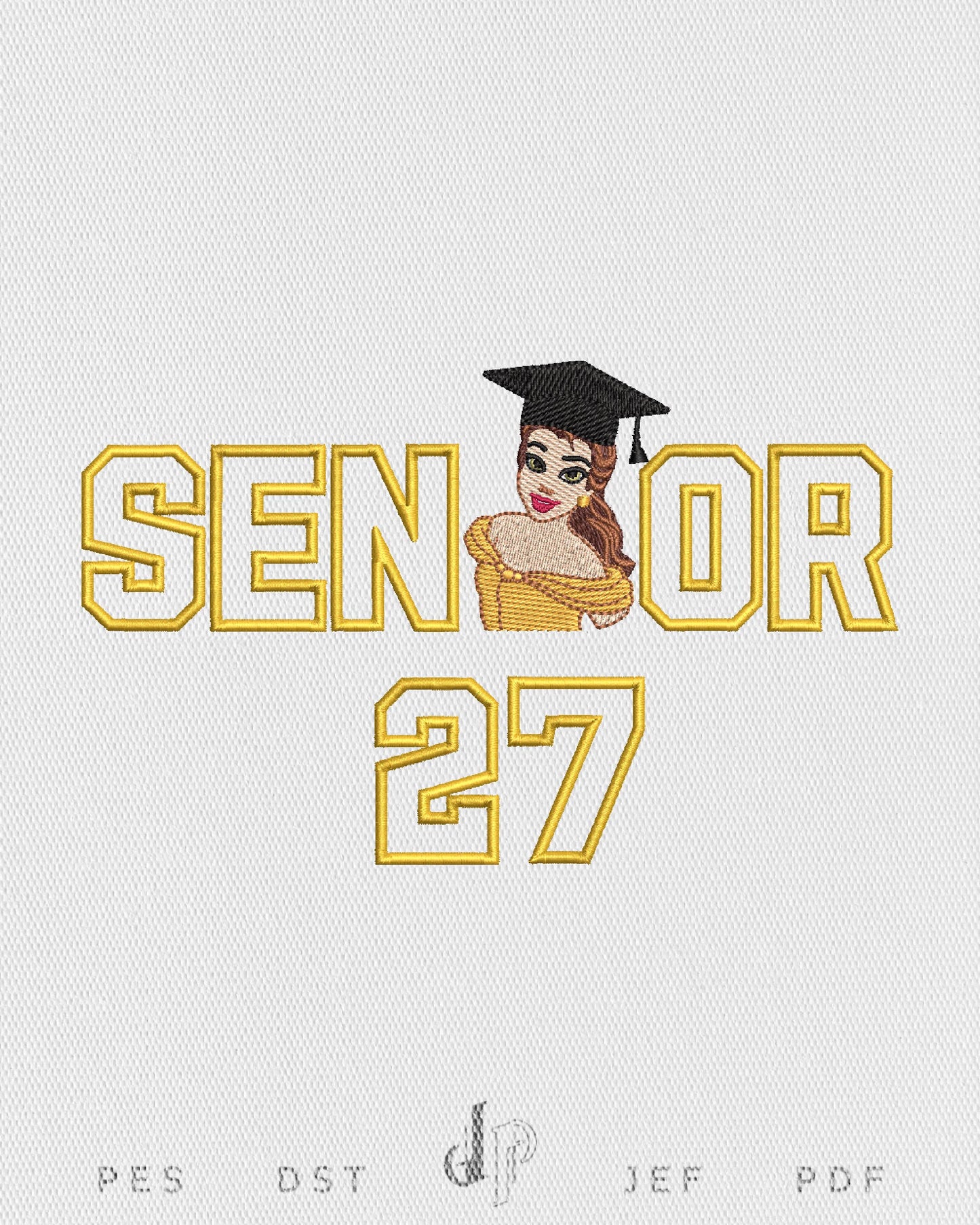 Senior Belle Applique 27